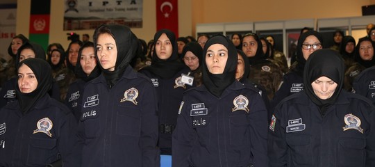 Le poliziotte afghane saranno addestrate dalle agenti turche