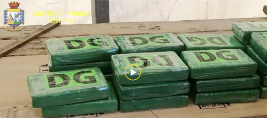 Maxi sequestro di cocaina a Livorno: 644 chili nascosti su una nave tra i sacchi di caffè