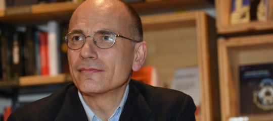 "Il reddito di cittadinanza è nel Dna del centrosinistra", dice Enrico Letta