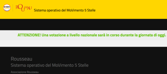 Le difficoltà di voto su Rousseau non sembrano opera di hacker