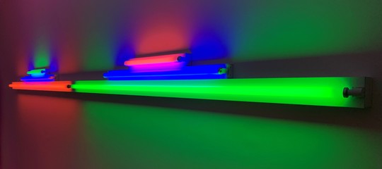 dan flavin mostra