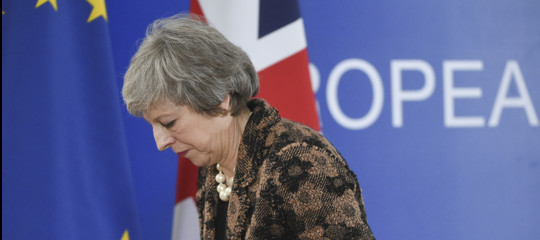 Brexit May bocciata westminster