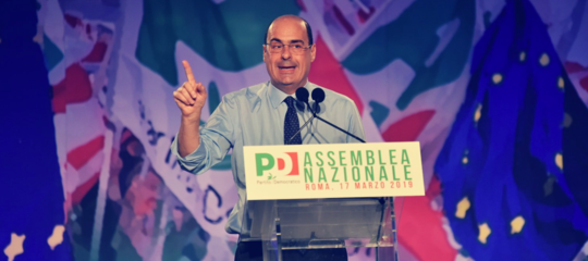 zingaretti alleanza pd leu