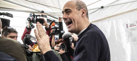 zingaretti finanziamento illecito