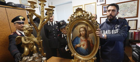 furti reperti archeologici mostra