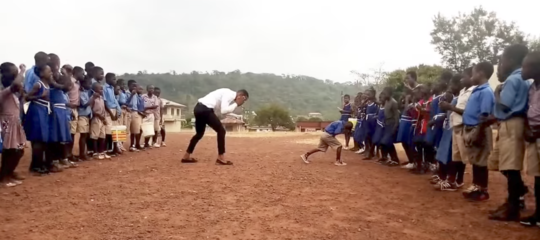 insegnante ballerino africa