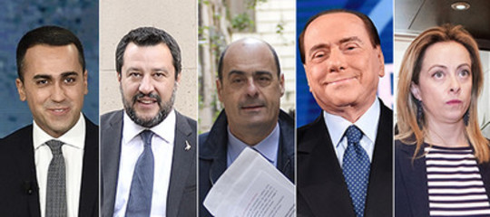 sondaggi lega m5s pd