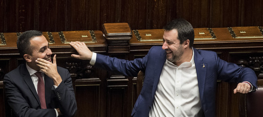 salvini di maio scontro europee