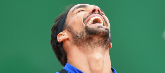 fabio fognini mago vince Montecarlo
