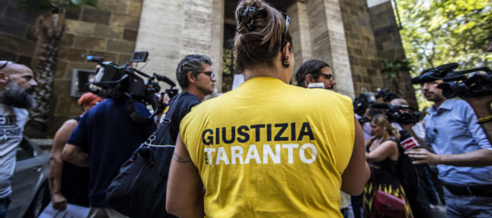 taranto ilva governo proteste