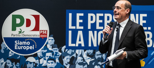 zingaretti pd lista europee