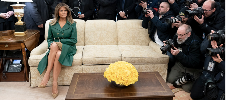 La Foto Di Compleanno Di Melania Trump Che E Diventata Virale