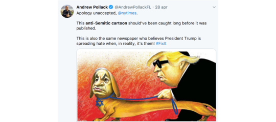 new york times vignetta antisemita