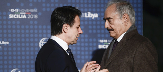 libia conte haftar