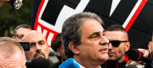 Lucano Questura Forza Nuova