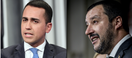 scontro di maio salvini deficit