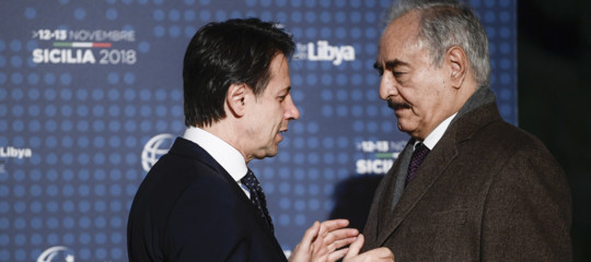 libia conte haftar