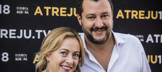 meloni salvini berlusconi centrodestra