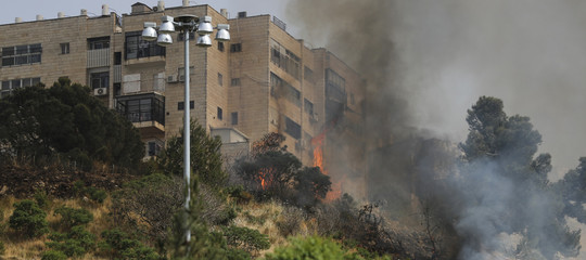 incendi gerusalemme israele