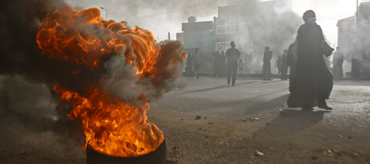 sudan strage sit in proteste