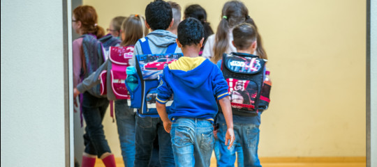 migranti bimbi arabo a scuola