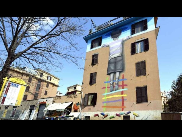 Big City Life Tor Marancia: murales d'autore in periferia di Roma