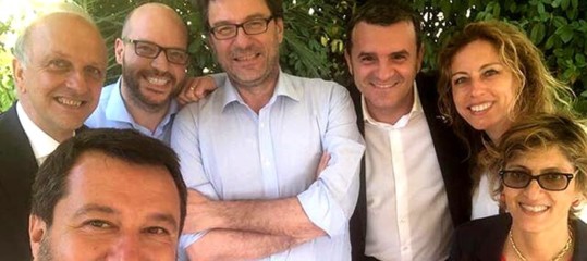 salvini posta foto ministri ruspa