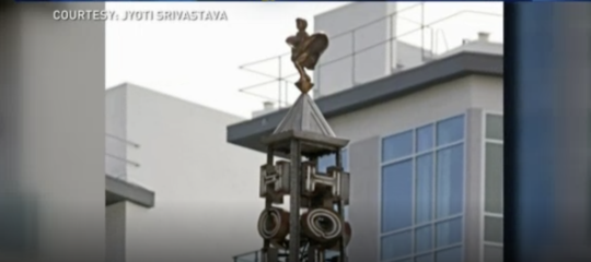 rubata statua di Marilyn Monroe Hollywood