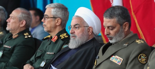 Iran Pasdaran aereo con 35 a bordo