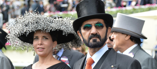 principessa dubai in fuga dal marito