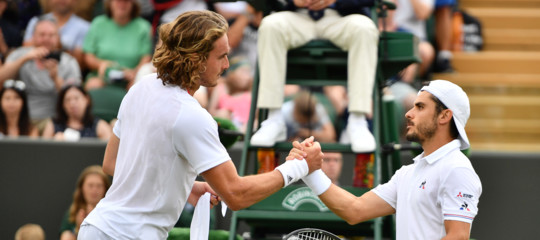 fabbiano karlovic tsitsipas wimbledon