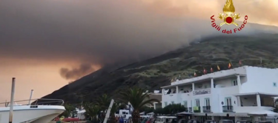 eruzione stromboli morto