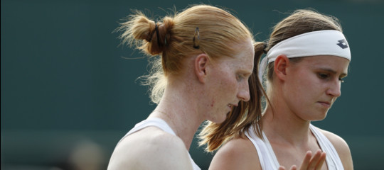 wimbledon doppio coppia lesbo