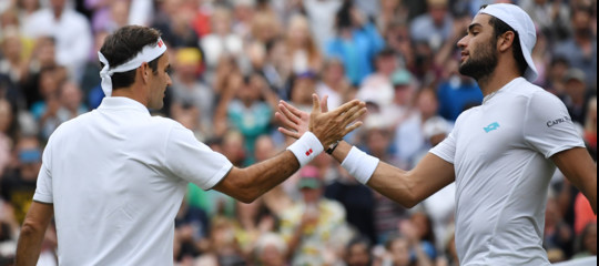 berrettini federer wimbledon
