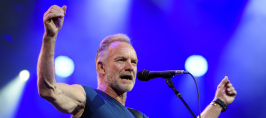 sting salute concerti annullati