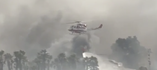 incendio sicilia