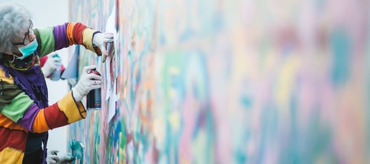graffiti terapia anziani