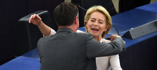 Ue: si' Parlamento, von der Leyen presidente Commissione