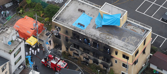 strage kyoto studio manga incendio morti
