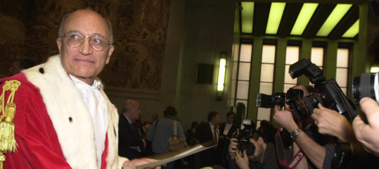 morto francesco saverio Borrelli Mani Pulite