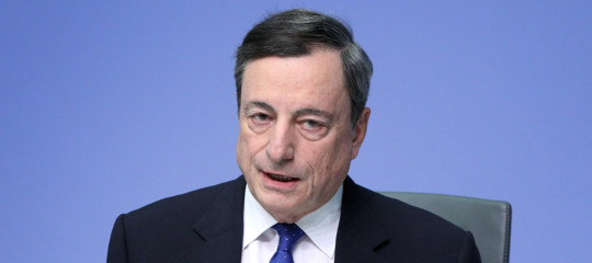bce draghi quantitative easing tassi