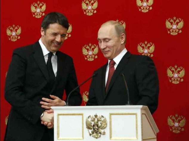 Renzi a Mosca da Putin, asse sulla Libia