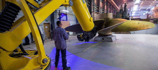 robot lavoro