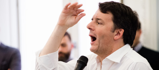 renzi raccolta firme dimissioni salvini