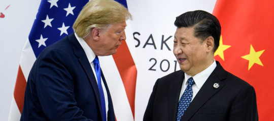 trump xi hong kong violenze