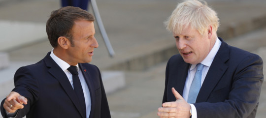 brexit macron johnson
