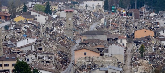 ricostruzione comuni terremotati amatrice