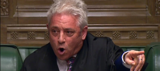 dimissioni bercow speaker westminster brexit