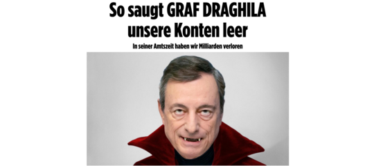 mario draghi stampa tedesca