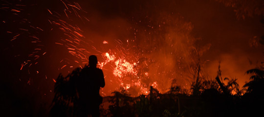 incendi indonesia malesia singapore